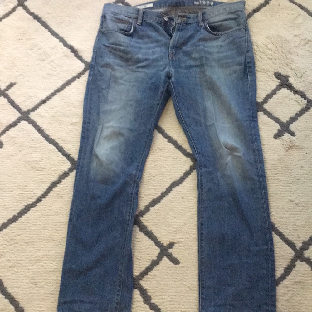 Men’s Slim Fit Light Wash Gap Jeans